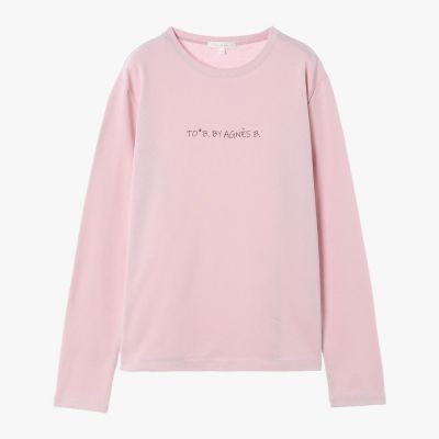 ＜TO B. BY AGNES B.＞エンブロゴロングＴシャツ