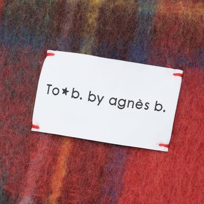 タータンチェック マフラー | TO B. BY AGNES B./トゥービー バイ