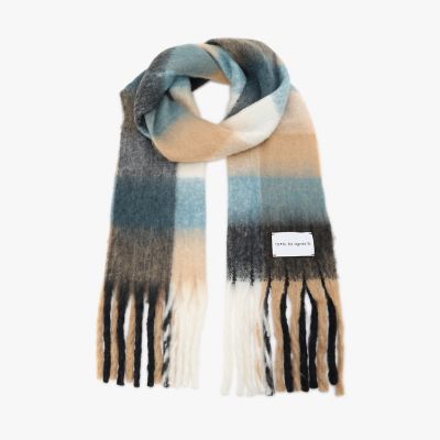 ブロックチェック マフラー | TO B. BY AGNES B./トゥービー バイ