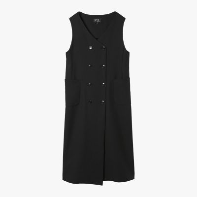 ＜TO B. BY AGNES B.＞ダブルブレスト　ジレ　ワンピース