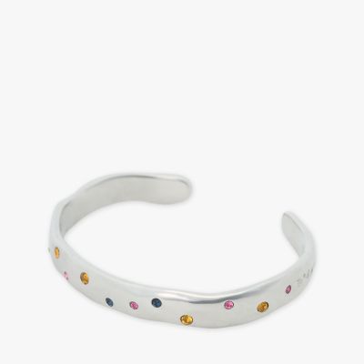 ＜TO B. BY AGNES B.＞マルチカラー　ストーン　バングル