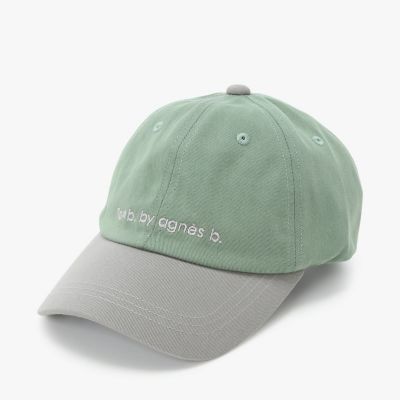 ＜TO B. BY AGNES B.＞コットン　バイカラー　キャップ