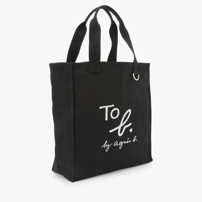 コットン ロゴ トートバッグ | TO B. BY AGNES B./トゥービー バイ