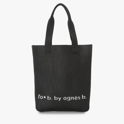 WEBスペシャル ロゴ コットン スクエア トートバッグ | TO B. BY