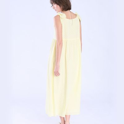 フラワー コットン カット ジャカード ワンピース | TO B. BY AGNES B