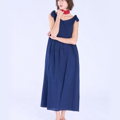 フラワー コットン カット ジャカード ワンピース | TO B. BY AGNES B