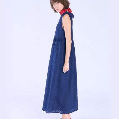 フラワー コットン カット ジャカード ワンピース | TO B. BY AGNES B