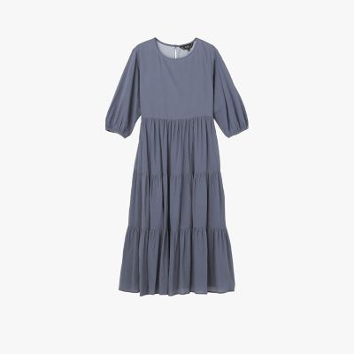 コットン シフォン ティアード ワンピース | TO B. BY AGNES B