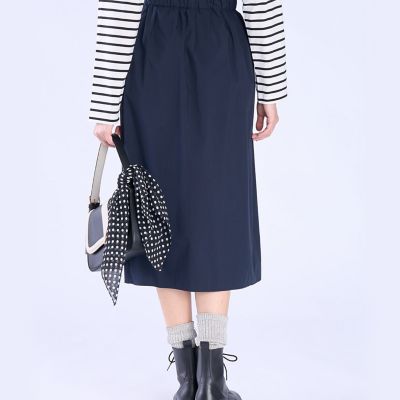 To b. by agnes b. ティアード ロングスカート 大きいサイズ40 コットン フォーティアード スカート | TO B. BY AGNES B./トゥービー