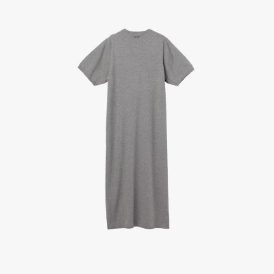 ショルダーボタン コットン 半袖 ニット ワンピース | TO B. BY AGNES 