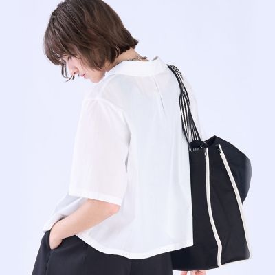 アニエス・ベー T2【半袖】 ボックスカット 半袖 シャツ | TO B. BY AGNES B./トゥービー バイ