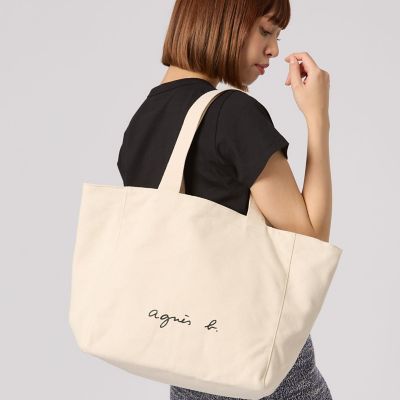 WEBスペシャル ロゴトートバッグ GO03‐01 | agnes b. (Women
