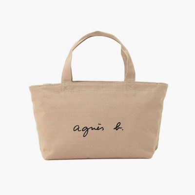 ＜agnes b. (Women)＞ＷＥＢ限定　ロゴトートバッグ　ＧＯ０３－０２