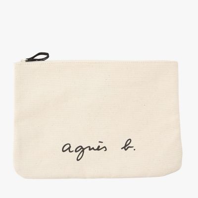 ＜agnes b. (Women)＞ＷＥＢ限定　ロゴポーチ　ＧＯ０３‐０４