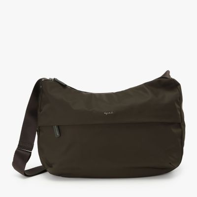 ＜agnes b. (Women)＞ナイロン　ラージ　ショルダーバッグ　”Ｃｅｃｉｌｅ”　ＮＳ２４－０１