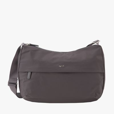 ＜agnes b. (Women)＞ナイロン　ラージ　ショルダーバッグ　”Ｃｅｃｉｌｅ”　ＮＳ２４－０１
