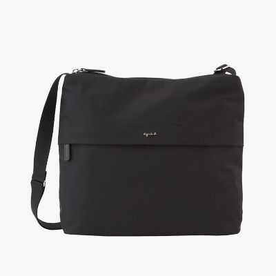 ＜agnes b. (Women)＞ナイロン　ミディアム　ショルダーバッグ　”Ｃｅｃｉｌｅ”　ＮＳ２４－０４