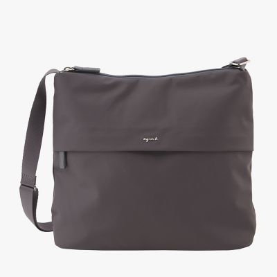 ＜agnes b. (Women)＞ナイロン　ミディアム　ショルダーバッグ　”Ｃｅｃｉｌｅ”　ＮＳ２４－０４