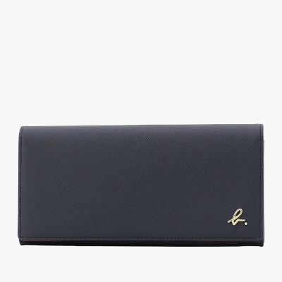 ★美品★agnes b./ロングウォレット定価28600円 agnes b.（アニエスベー） 財布 レザー ロングウォレット ”The b