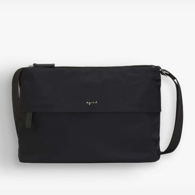 ＜agnes b. (Women)＞ナイロン　スモール　ショルダーバッグ　”Ｃｅｃｉｌｅ”　ＮＳ２４－０９