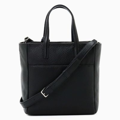WEB限定　アニエスベー 2wayトートバッグ オールレザー　ブラック 2wayトートバッグ PAS26－01 | agnes b. (Women