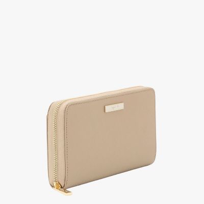 レザー ラウンドジップ ロングウォレット ”Erika” QAW05