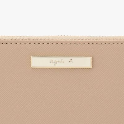 レザー ラウンドジップ ロングウォレット ”Erika” QAW05