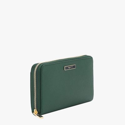 レザー ラウンドジップ ロングウォレット ”Erika” QAW05