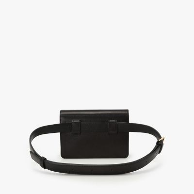 【極美極上品】agnes b. アニエスベー　高級ドレスベルト　イタリア製正規品 レザー ベルト 