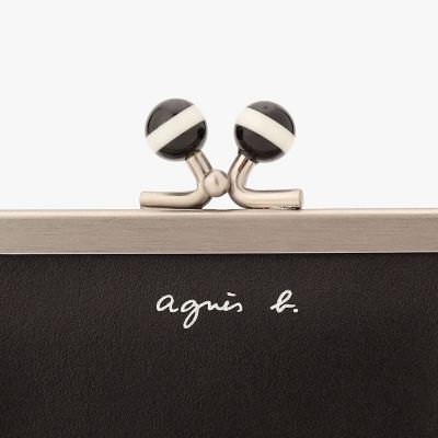 レザー がま口 コインケース ”Irene” PAW07－04 | agnes b
