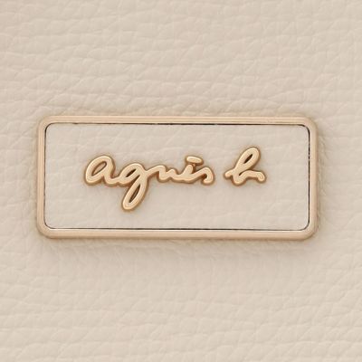 【美品】アニエス・ベー 2Wayハンドバッグ agnes b.（アニエスベー） ハンドバッグ レザー2wayハンドバッグ