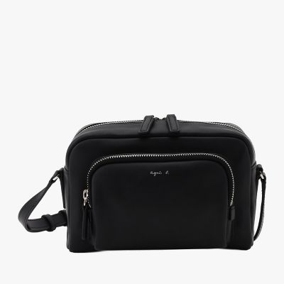 レザー ショルダーバッグ ”Lucie” | agnes b. (Women