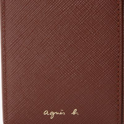 レザー 二つ折りウォレット” ava” TAW02－01 | agnes b