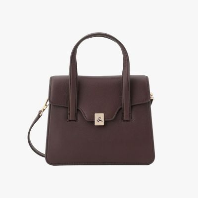 ＜agnes b. (Women)＞レザー２ｗａｙハンドバッグ　”ｍｉｙｕｋｉ　”　ＲＡＳ３２Ｂ－０１