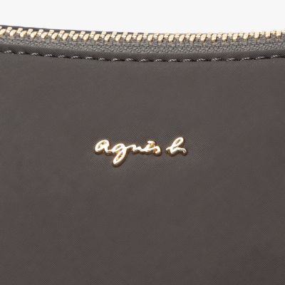 482　agnes b.　2wayバッグ　IS11LZ-05 ブラック　無地 ショルダーバッグ IS11LZ－05 | agnes b. (Women