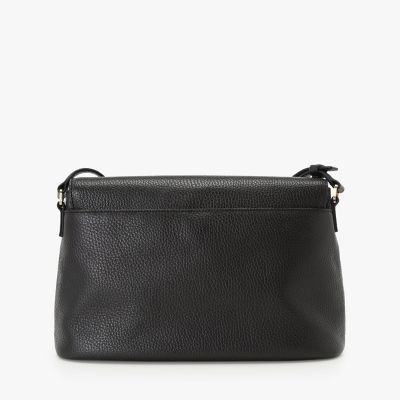 美品★agnes b.レザーショルダーバッグブラック黒ボディバッグ革アニエスベー agnes b.（アニエスベー） ショルダーバッグ バッグ ラムスキンレザー