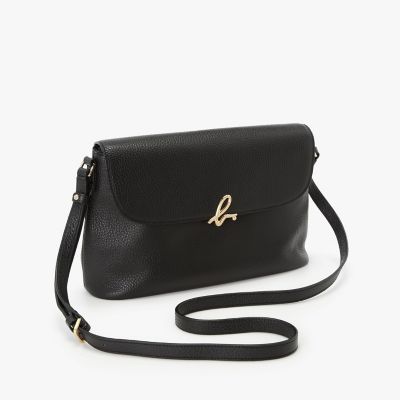 agnes b. ショルダーバッグ レザーショルダーバッグ ”The b．” IS12F－11 | agnes b