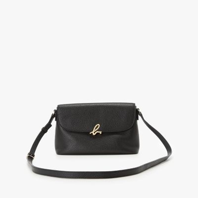 レザーショルダーバッグ ”The b．” IS12F－10 | agnes b