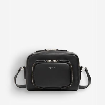 ＜agnes b. (Women)＞レザーミニショルダーバッグ　”ａｎｇｅｌｅ”　ＮＳ１４Ｅ－０６