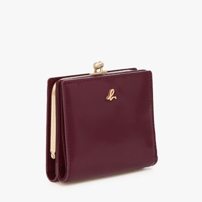 ガラスレザー 二つ折り ウォレット ”Gloria” XAW05－01