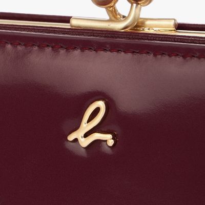 ガラスレザー 二つ折り ウォレット ”Gloria” XAW05－01