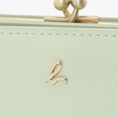 ガラスレザー 二つ折り ウォレット ”Gloria” XAW05－01