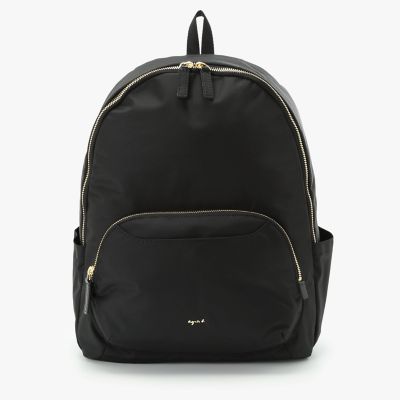 ＜agnes b. (Women)＞ナイロンバックパック”Ｍａｒｏｎ”　ＦＴ０３Ａ－０７