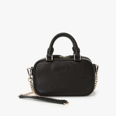 レザー2way ボストンバッグ”Carole” YAS02－01