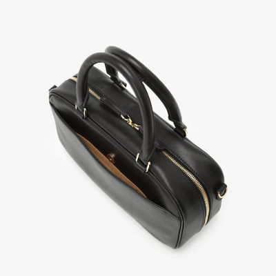極美品 完売 アニエスベー レザー 2way ボストンバッグcarole 黒 レザー 2way ボストンバッグ”Carole” YAS02－02