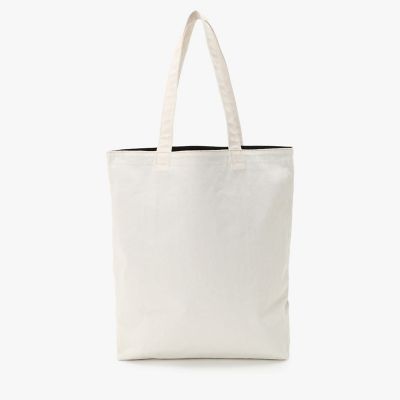 ロゴ コットン リバーシブル トートバッグ ”Paulette
