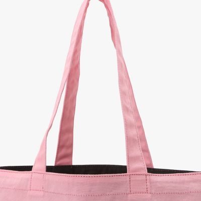 ロゴ コットン リバーシブル トートバッグ ”Paulette