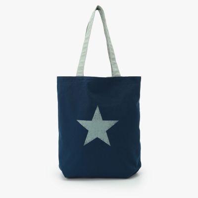 ロゴ コットン リバーシブル トートバッグ ”Paulette