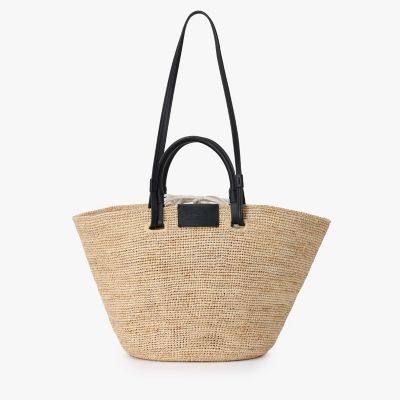 ラフィア 2wayトートバッグ YAX08－01 | agnes b. (Women