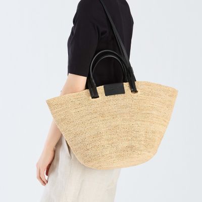 ラフィア 2wayトートバッグ YAX08－01 | agnes b. (Women
